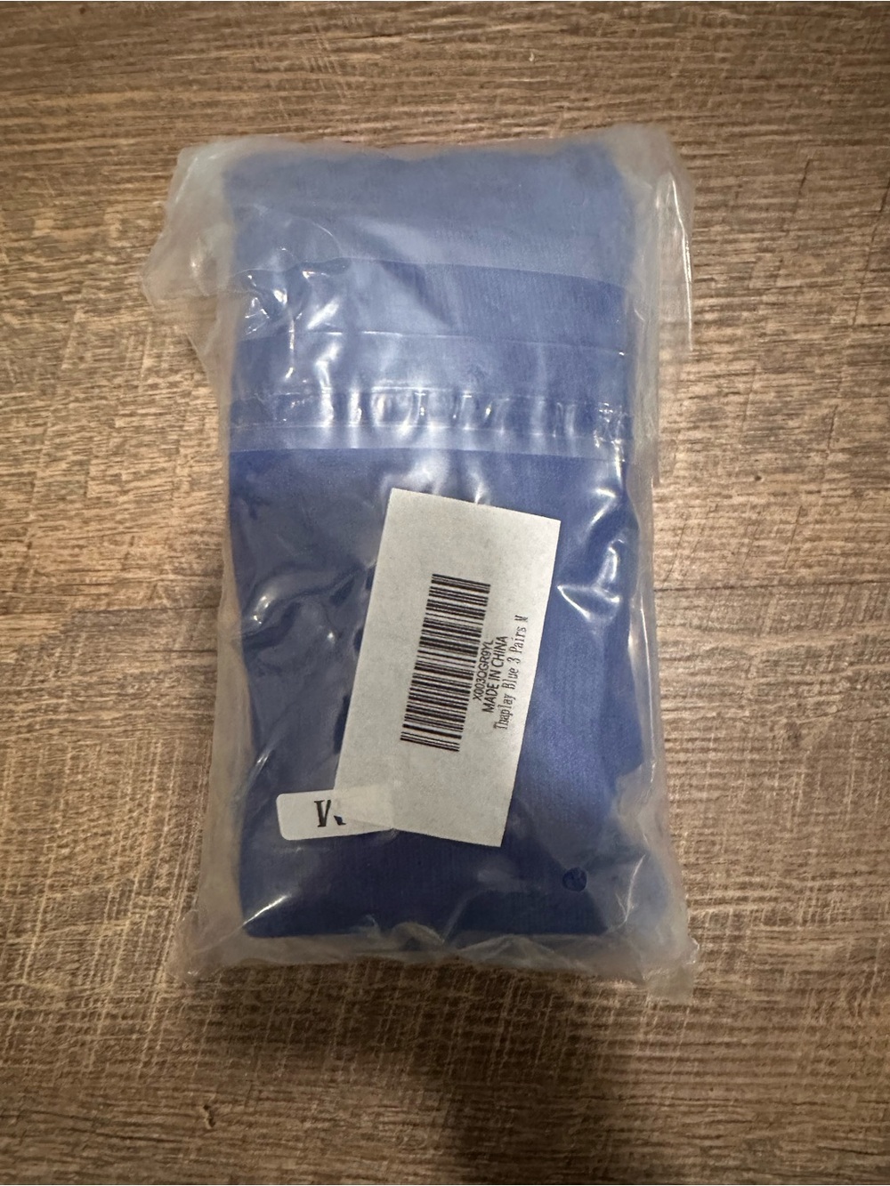 Blue baseball socks, kids, 3 pairs